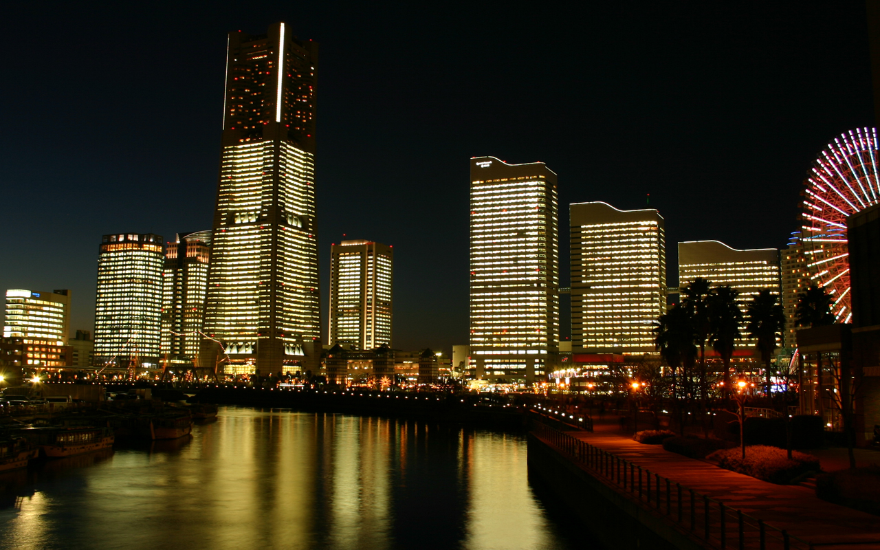 横浜夜景壁紙夜景