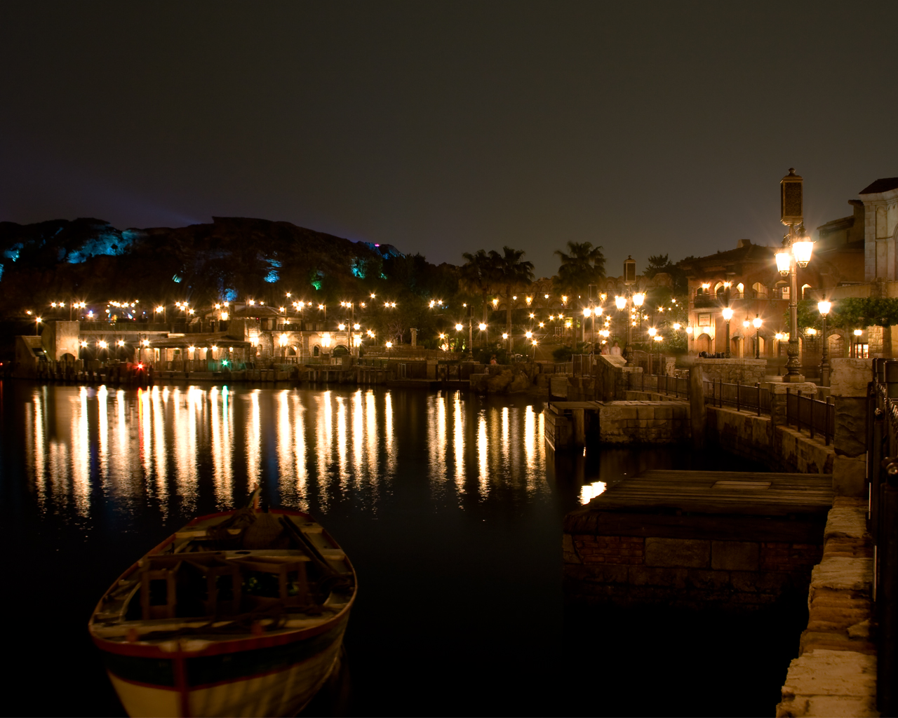 東京ディズニーシー夜景壁紙夜景画像