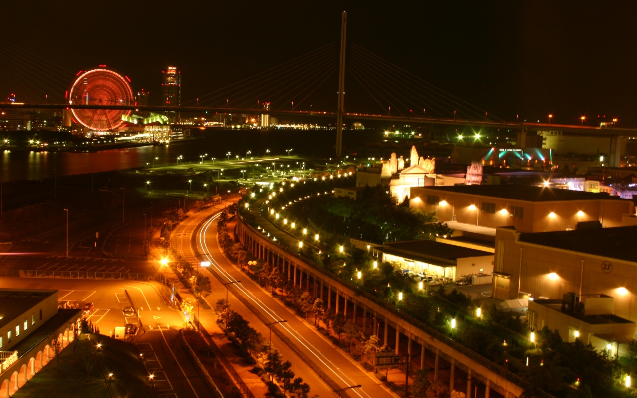 Usj ユニバーサルスタジオジャパン夜景壁紙夜景画像